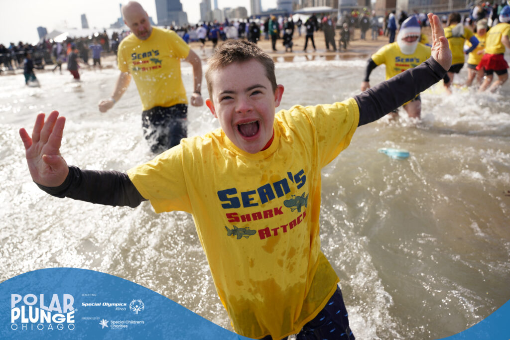 Special Children's Charities Chicago Polar at North Avenue Beach on Sunday, March 2, 2025 in Chicago, IL. Photo by Rob Hart.